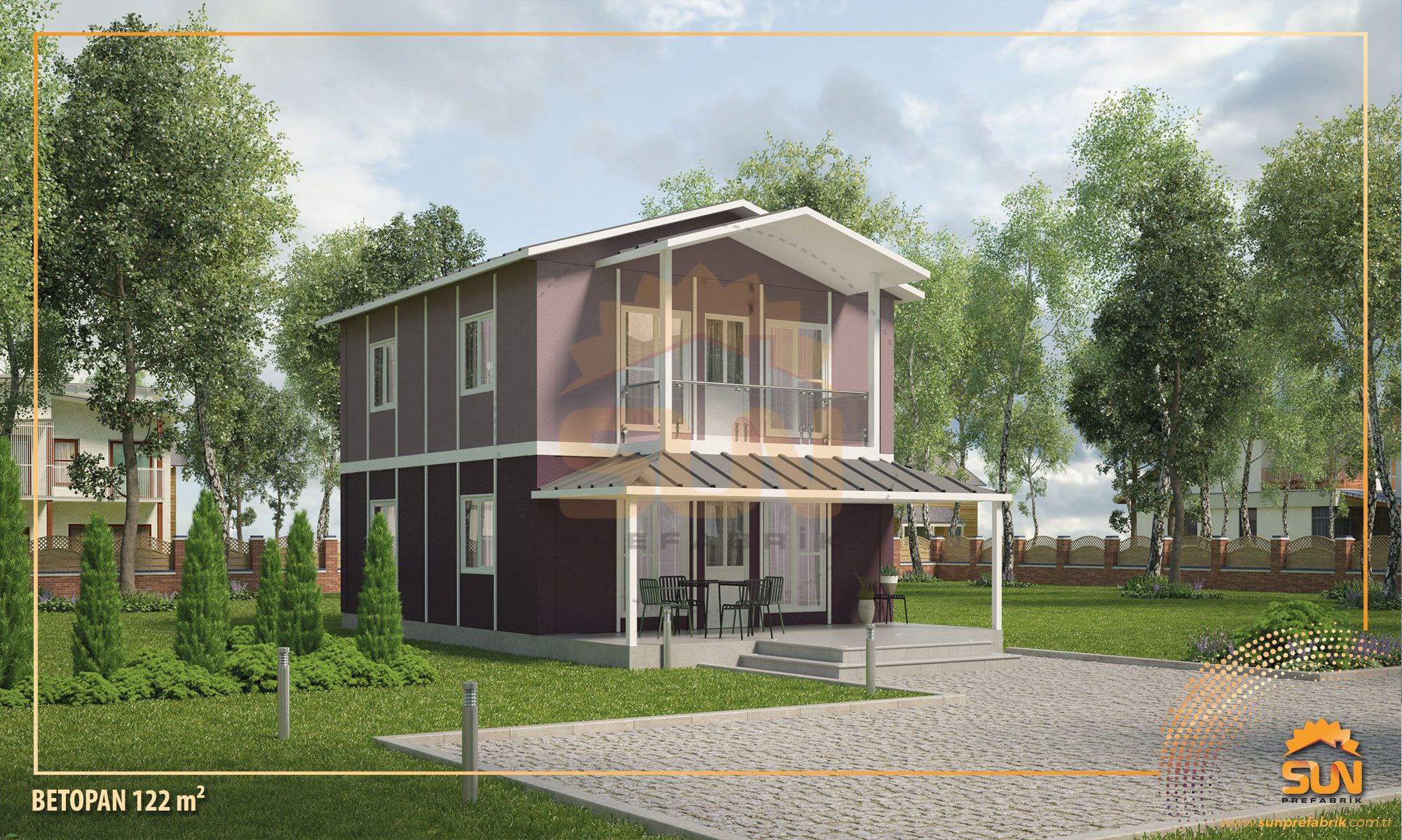 Prefabrik Ev ve Hafif Çelik Yapılar Sun Prefabrik Prefabrik Ev