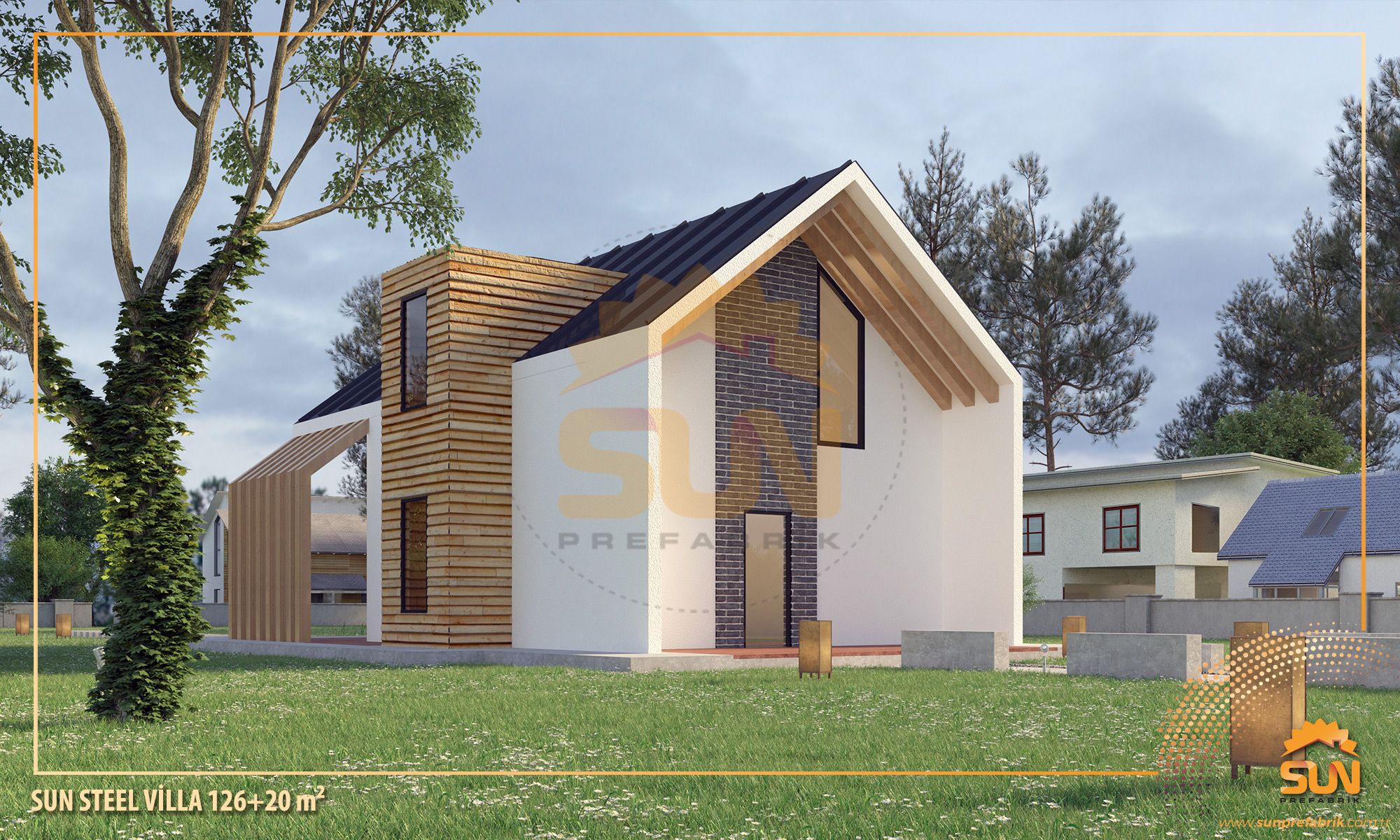 Prefabrik Ev ve Hafif Çelik Yapılar Sun Prefabrik Prefabrik Ev