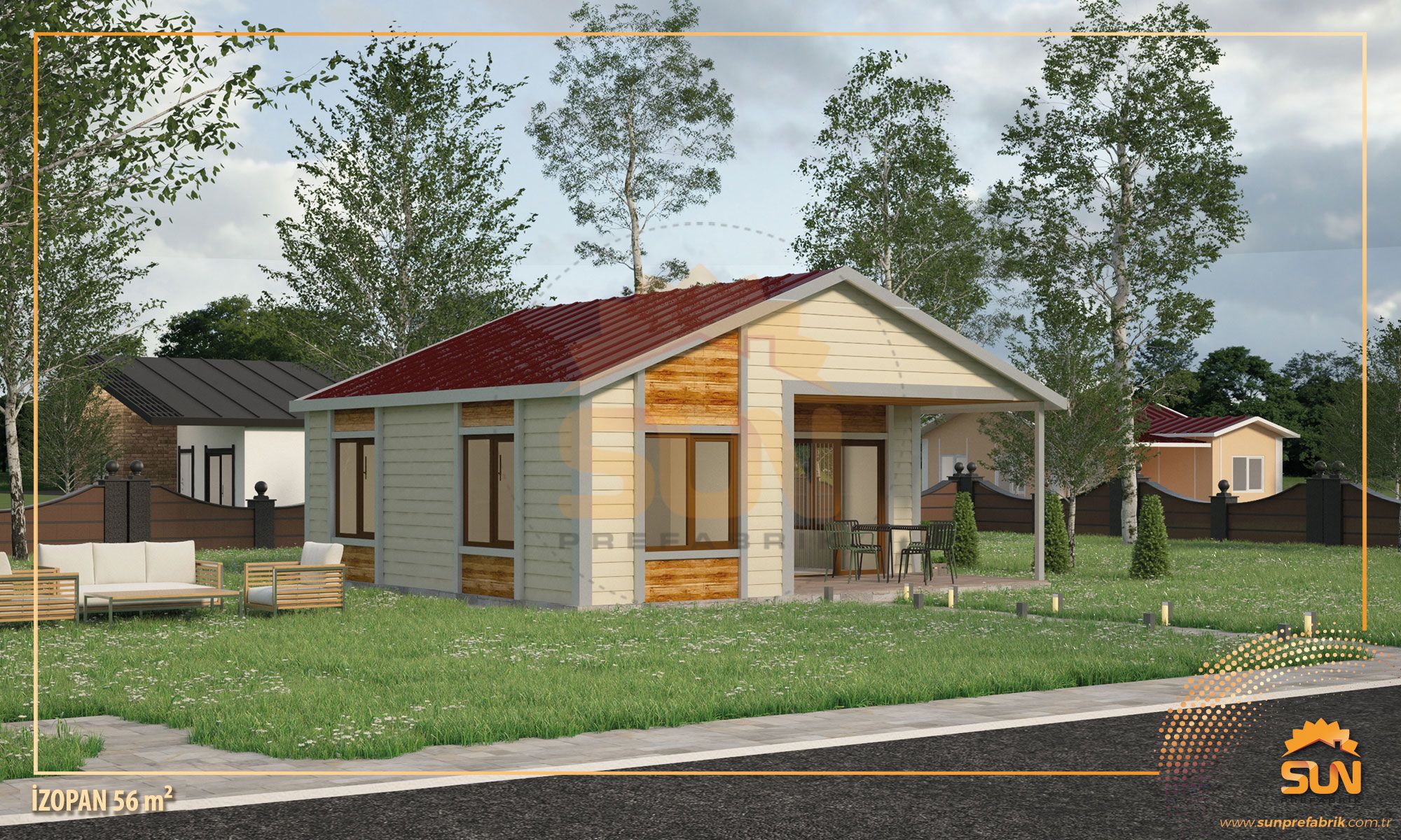 Prefabrik Ev ve Hafif Çelik Yapılar Sun Prefabrik Prefabrik Ev