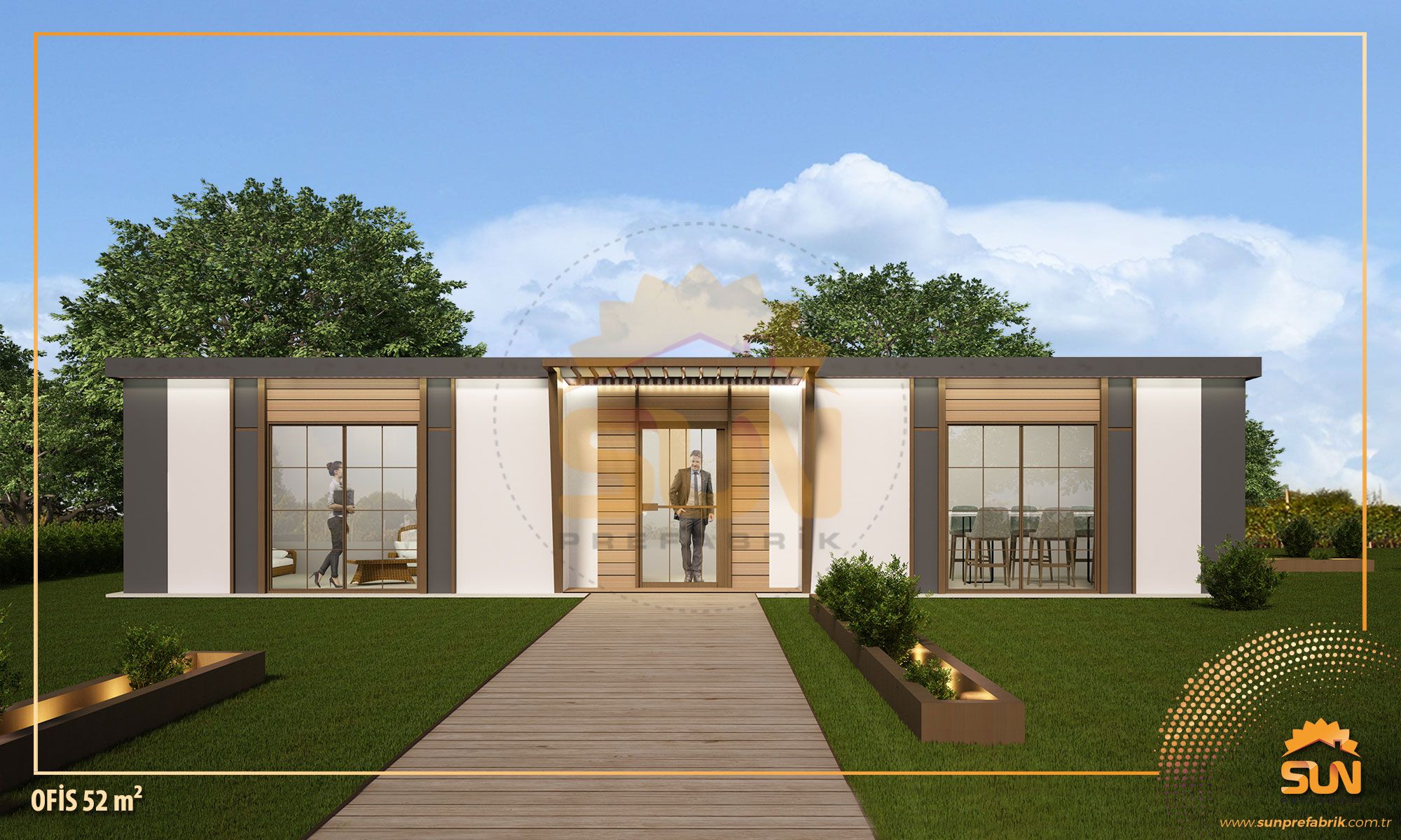 Prefabrik Ev ve Hafif Çelik Yapılar Sun Prefabrik Prefabrik Ev